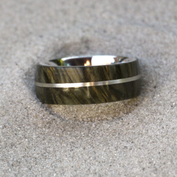 Ring Silber, Eschenahorn